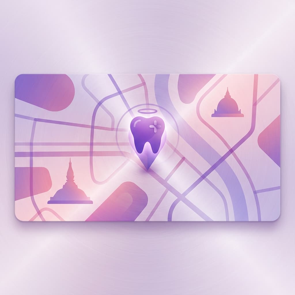 Laone Dental Clinic location map in Vientiane, Laos