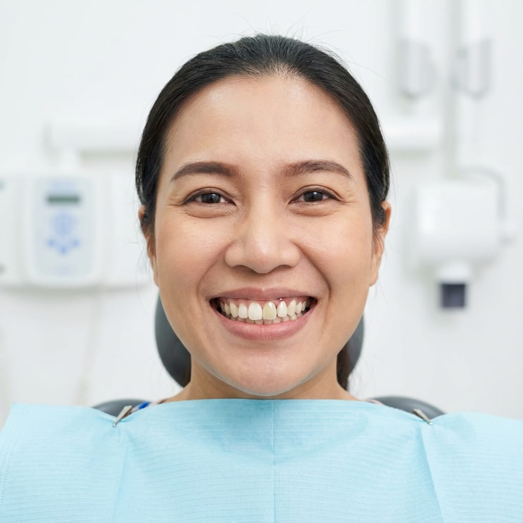 After Single Molar Implant