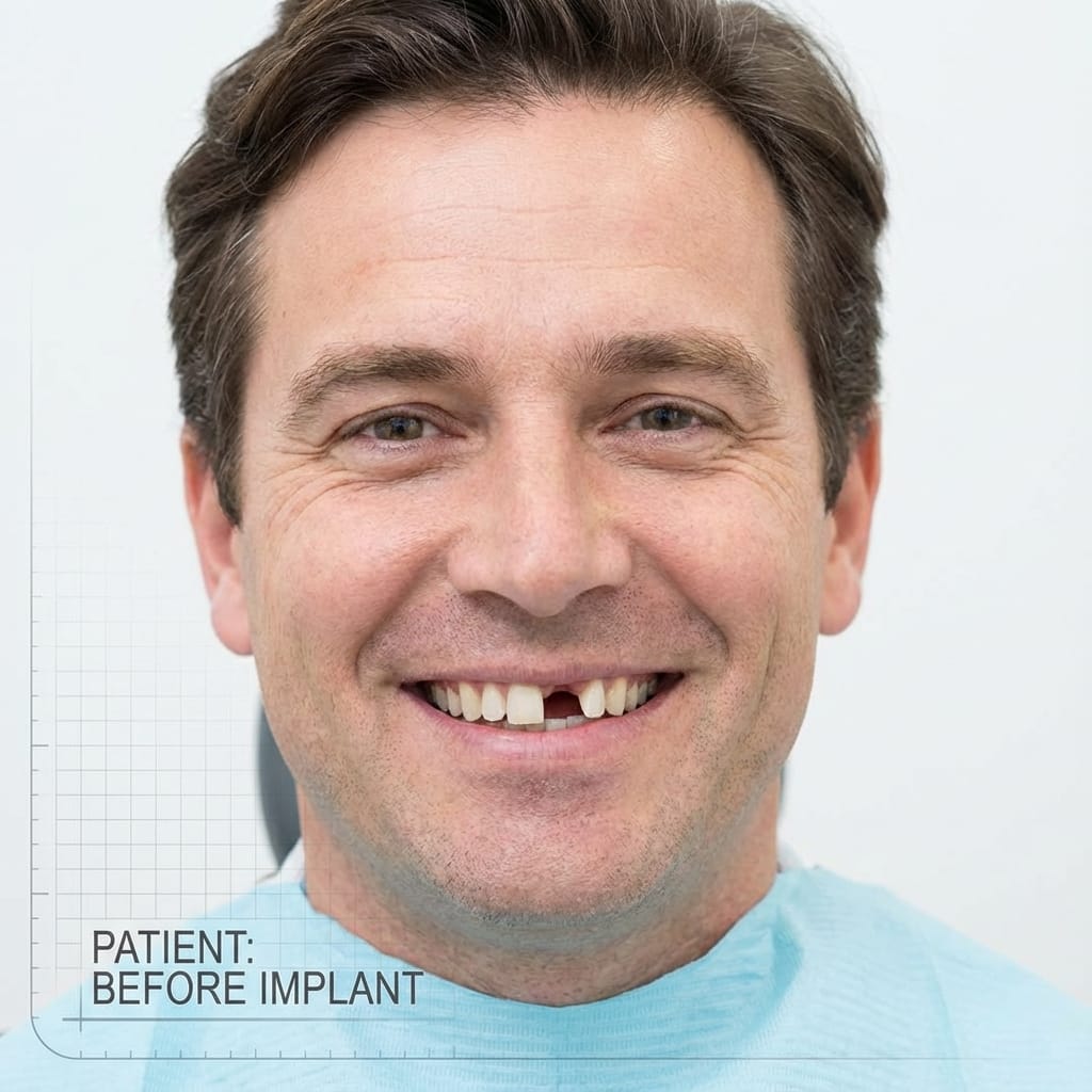 Before Multiple Implants